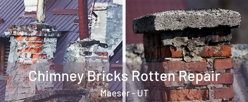 Chimney Bricks Rotten Repair Maeser - UT