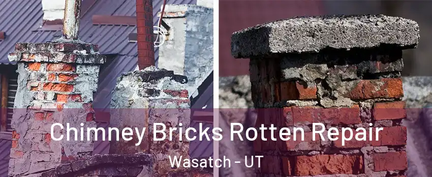 Chimney Bricks Rotten Repair Wasatch - UT