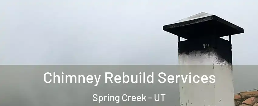 Chimney Rebuild Services Spring Creek - UT