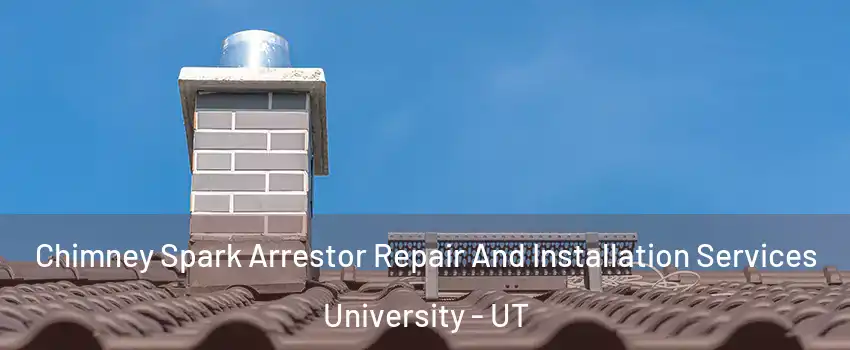 Chimney Spark Arrestor Repair And Installation Services University - UT