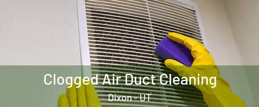 Clogged Air Duct Cleaning Dixon - UT