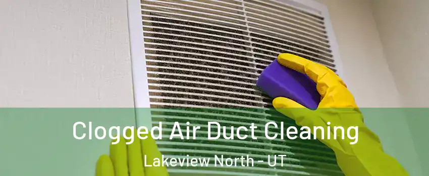 Clogged Air Duct Cleaning Lakeview North - UT