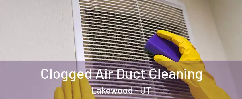 Clogged Air Duct Cleaning Lakewood - UT