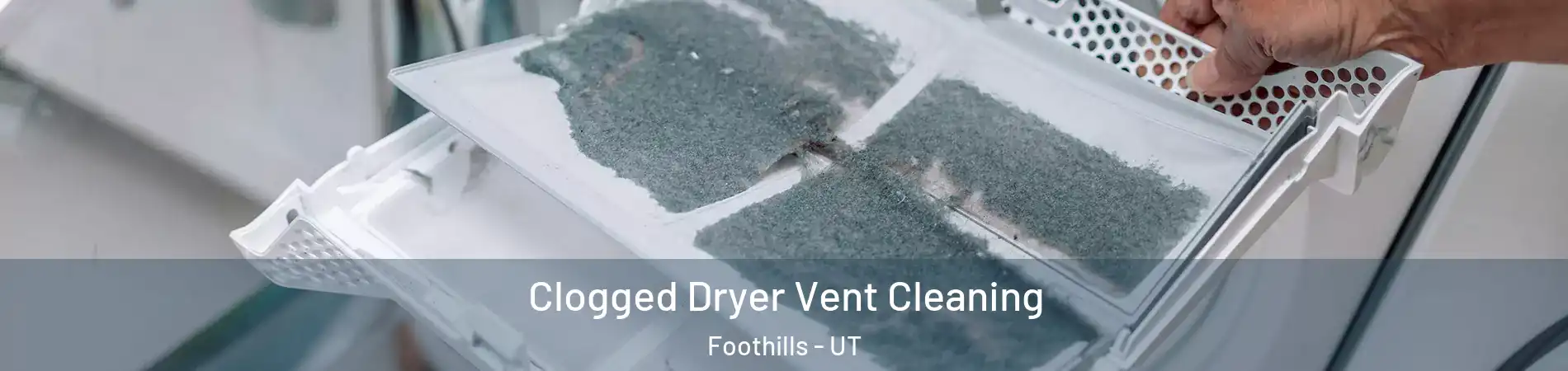 Clogged Dryer Vent Cleaning Foothills - UT
