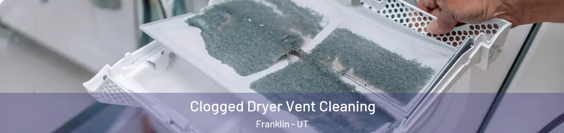 Clogged Dryer Vent Cleaning Franklin - UT