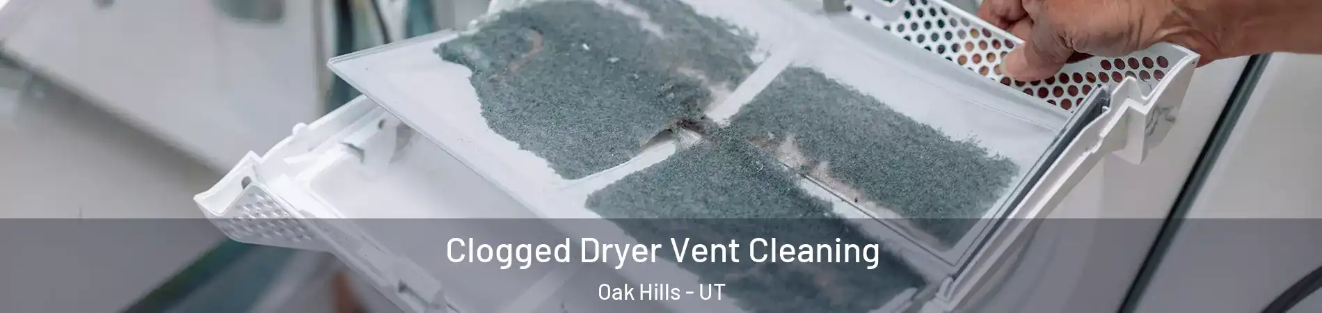 Clogged Dryer Vent Cleaning Oak Hills - UT