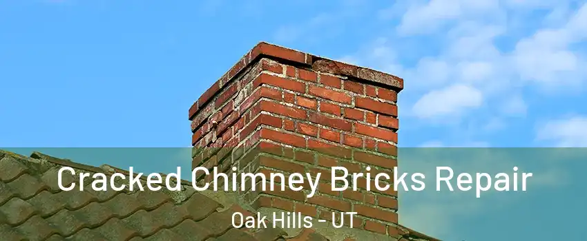 Cracked Chimney Bricks Repair Oak Hills - UT