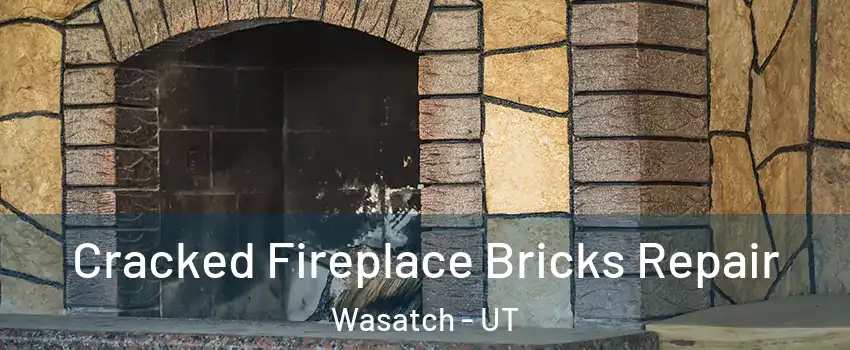 Cracked Fireplace Bricks Repair Wasatch - UT