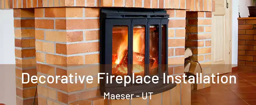 Decorative Fireplace Installation Maeser - UT