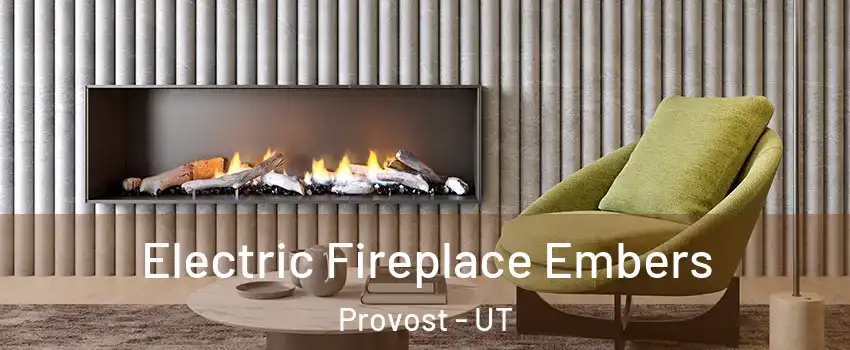 Electric Fireplace Embers Provost - UT