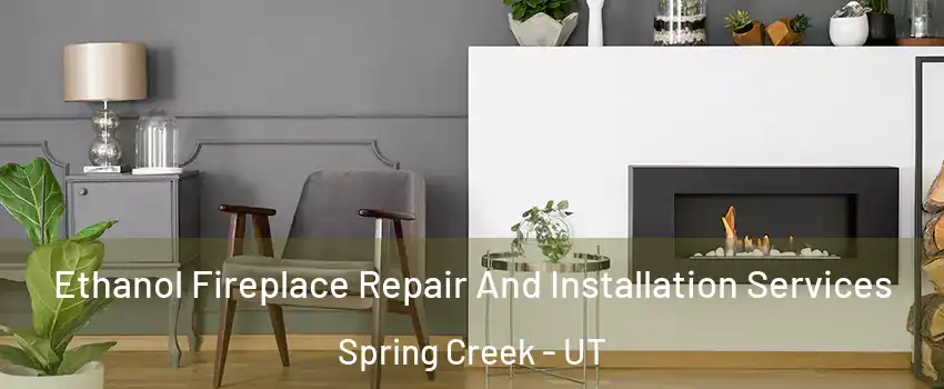 Ethanol Fireplace Repair And Installation Services Spring Creek - UT