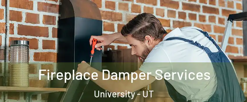 Fireplace Damper Services University - UT