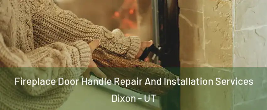 Fireplace Door Handle Repair And Installation Services Dixon - UT