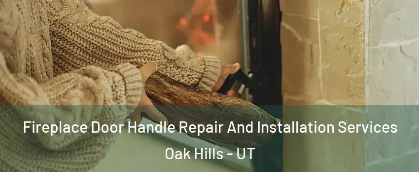 Fireplace Door Handle Repair And Installation Services Oak Hills - UT