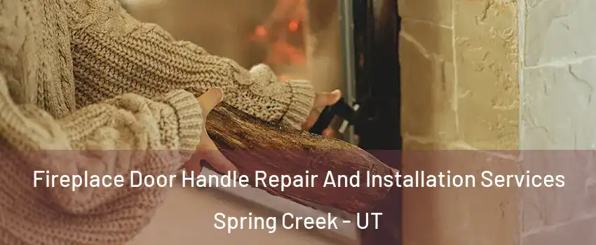 Fireplace Door Handle Repair And Installation Services Spring Creek - UT