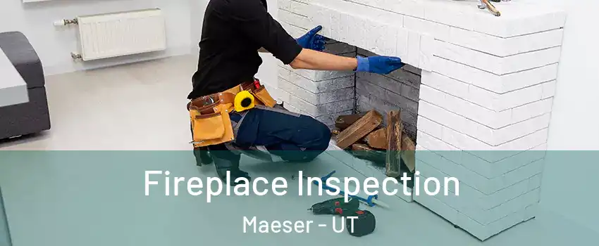 Fireplace Inspection Maeser - UT