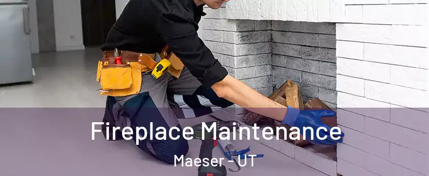 Fireplace Maintenance Maeser - UT