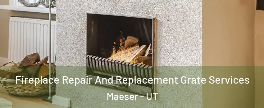 Fireplace Repair And Replacement Grate Services Maeser - UT