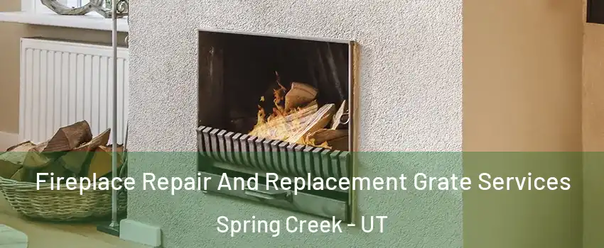 Fireplace Repair And Replacement Grate Services Spring Creek - UT