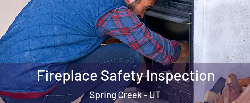 Fireplace Safety Inspection Spring Creek - UT