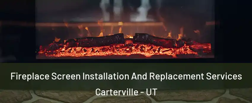 Fireplace Screen Installation And Replacement Services Carterville - UT