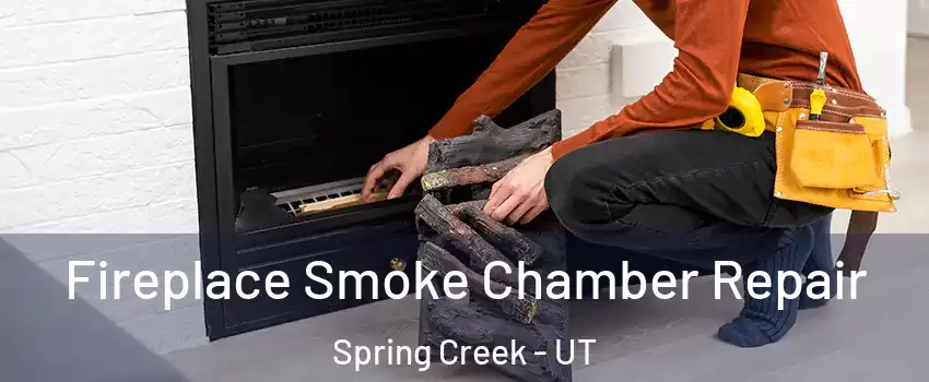 Fireplace Smoke Chamber Repair Spring Creek - UT