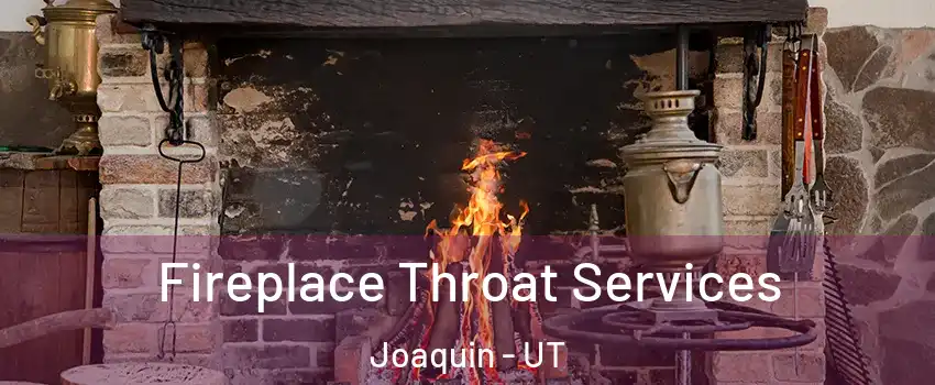 Fireplace Throat Services Joaquin - UT