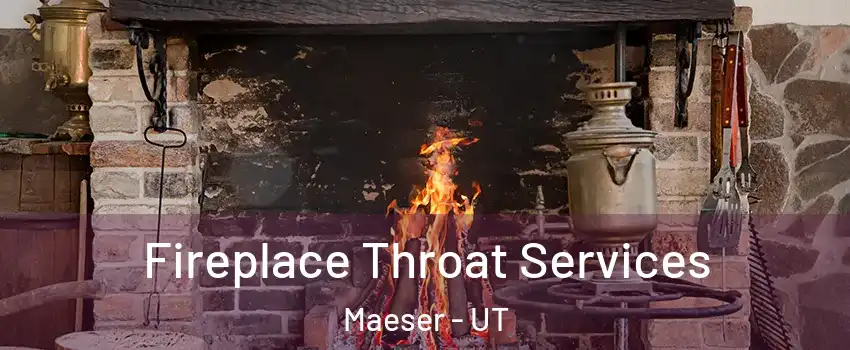 Fireplace Throat Services Maeser - UT