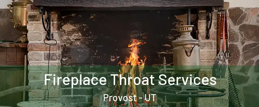 Fireplace Throat Services Provost - UT
