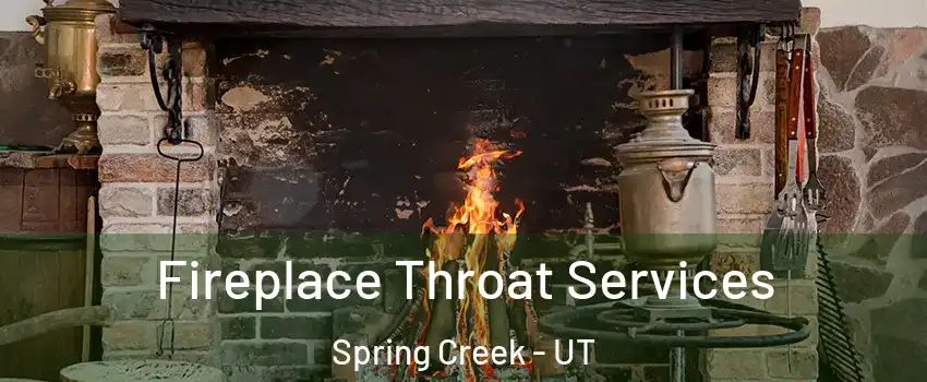 Fireplace Throat Services Spring Creek - UT