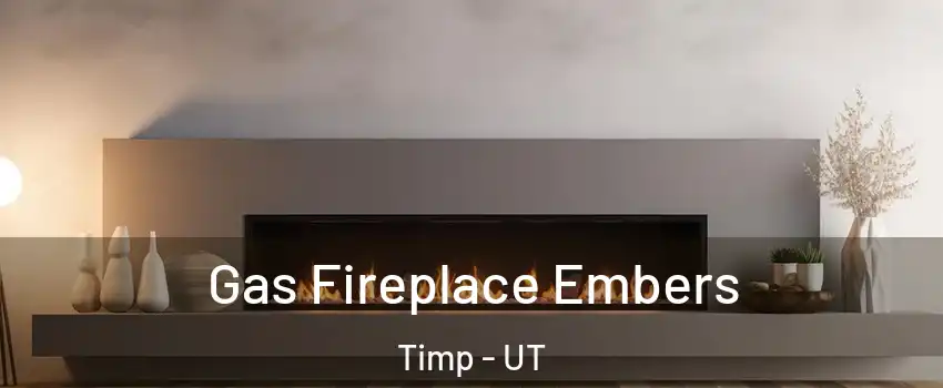 Gas Fireplace Embers Timp - UT