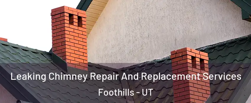 Leaking Chimney Repair And Replacement Services Foothills - UT