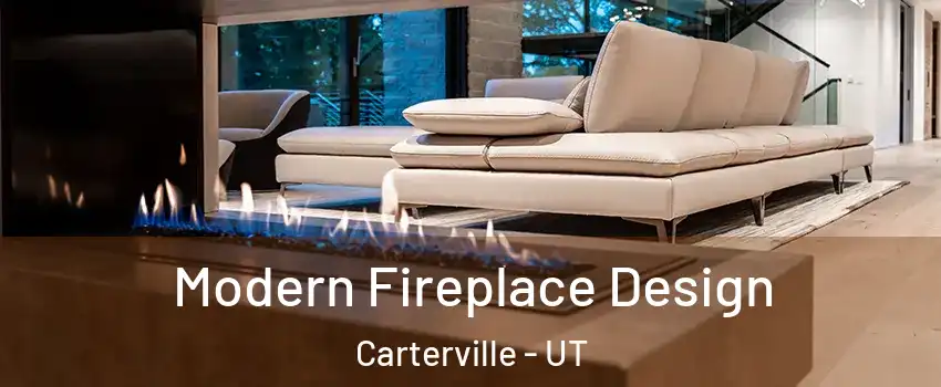 Modern Fireplace Design Carterville - UT