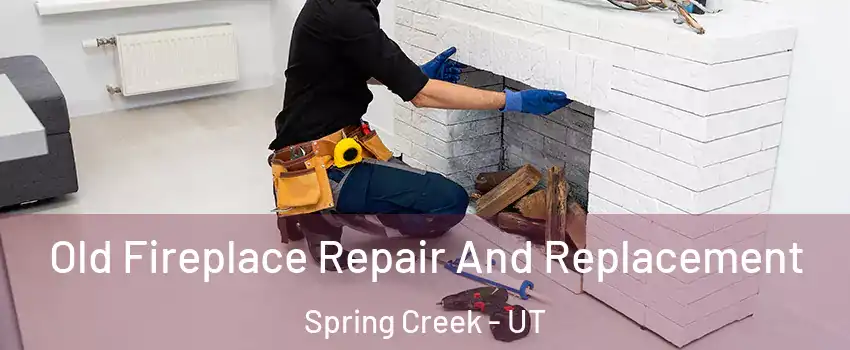 Old Fireplace Repair And Replacement Spring Creek - UT