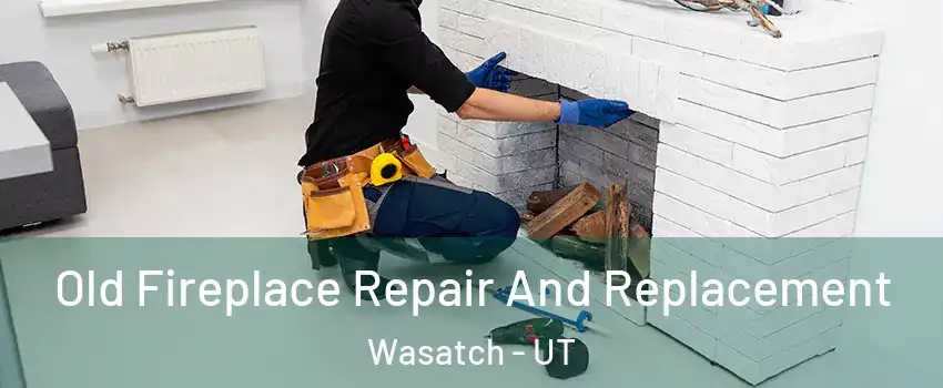 Old Fireplace Repair And Replacement Wasatch - UT