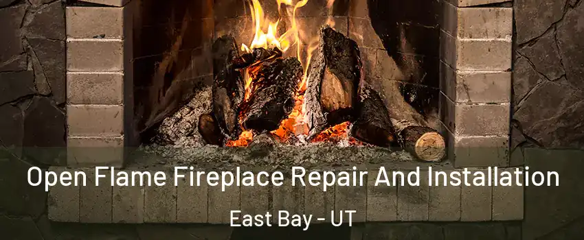 Open Flame Fireplace Repair And Installation East Bay - UT