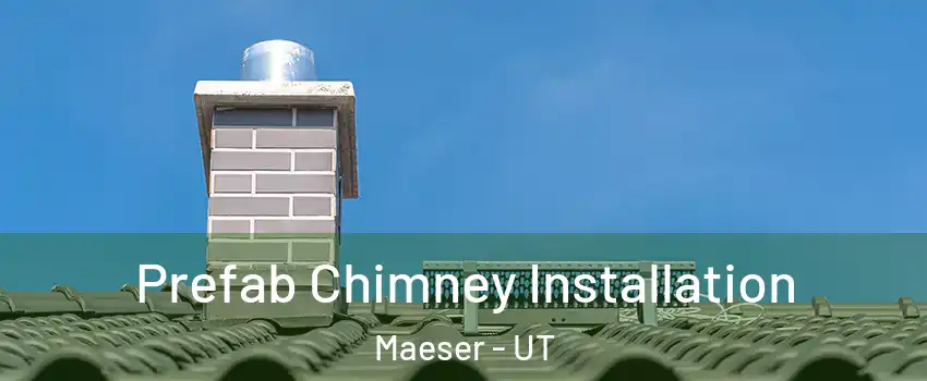 Prefab Chimney Installation Maeser - UT