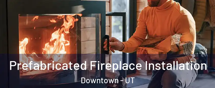 Prefabricated Fireplace Installation Downtown - UT