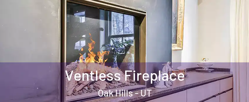 Ventless Fireplace Oak Hills - UT