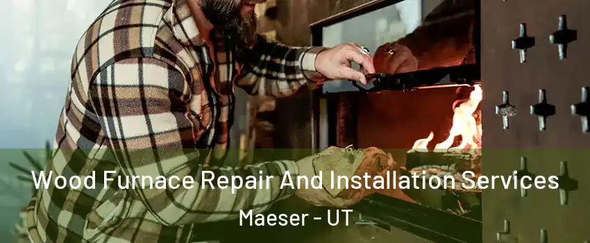 Wood Furnace Repair And Installation Services Maeser - UT
