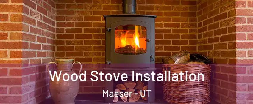 Wood Stove Installation Maeser - UT